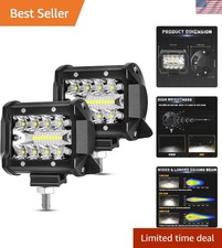 Combo Beam 120w Led Off-road Lights - Waterproof 2-piece Set For Trucks Atvs