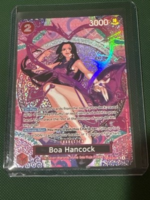 Boa Hancock One Piece TCG SP OP12-14 SR | eBay