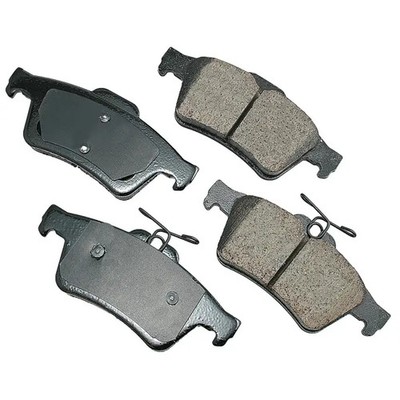 Genuine AKEBONO Akebono EURO Ultra Premium Ceramic Disc Brake Pad Kit EUR1095