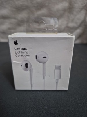 Apple EarPods with Lightning Connector In Ear Canal Headset - White