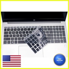 JuYuish Keyboard Skin Compatible HP 15.6" Laptop 15-fc 15-fd 15z-fc000