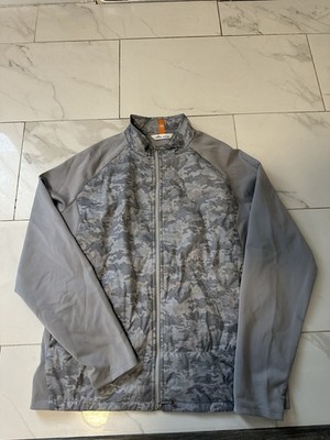 Peter Millar Men's Hyperlight Merge Hybrid Jacket, Gray, XL