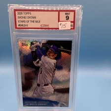 Topps 2026 Series 1 Shohei Ohtani Stars MLB SMLB-9 Dodgers Iconic Grading Mint 9