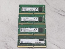 LOT of 4 KINGSTON MEMORY 8GB 1RX8 PC4-2666V-SA1-11