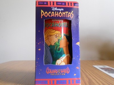 Disney's Pocahontas Burger King Glass Colors of the Wind Collection John Smith