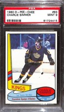 1980 O-Pee-Chee #83 Charlie Simmer (All-Star) PSA 9 Mint 81724415 