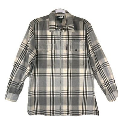 Lauren Ralph Lauren Mens Shacket Jacket M Plaid Outdoor Dadcore Lumberjack 