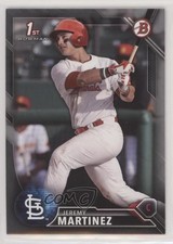 2016 Bowman Draft Draft Picks Silver 334/499 Jeremy Martinez #BD-24 s3e