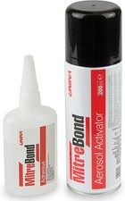 UNIKA MitreBond Superglue & Aerosol Activator – Industrial Strength