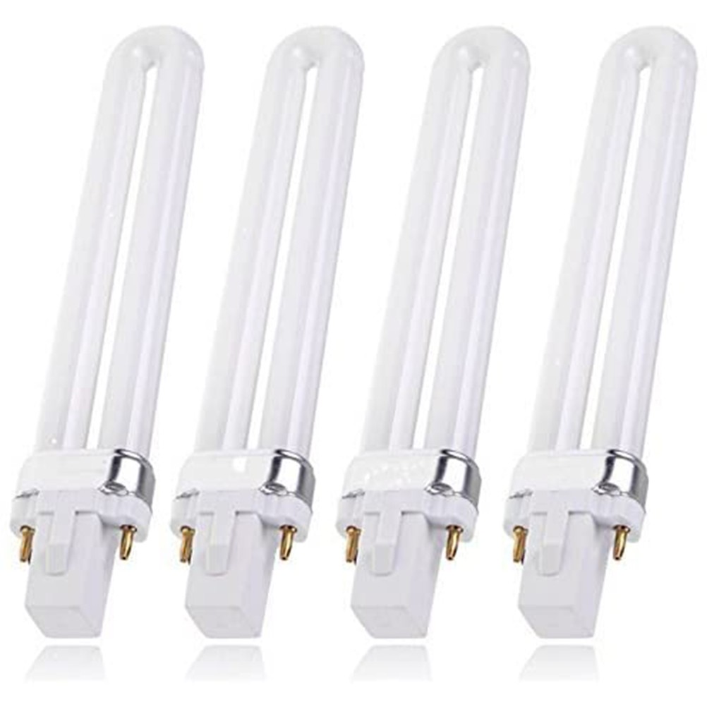 .9W Nail Art UV Lamp Electronic Nail Dryer UV Bulb U Shaped UV Light Bulb Tube