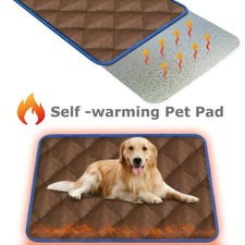 Large Thermal Pet Mat Washable Self Warming Heating Hot Pad Mat for Cat Dog Bed