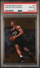1998 BOWMAN'S BEST #49 CORLISS WILLIAMSON PSA 10