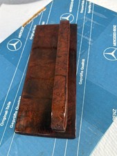 Mercedes W116 R107 C107 W107 Aschenbecher Vorne Ascher Blende Wurzel Holz NOS