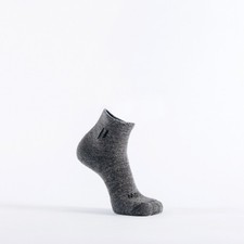New Hollow Alpaca Performance Ankle Socks Grey Medium Women 7-9.5 Men 6-9