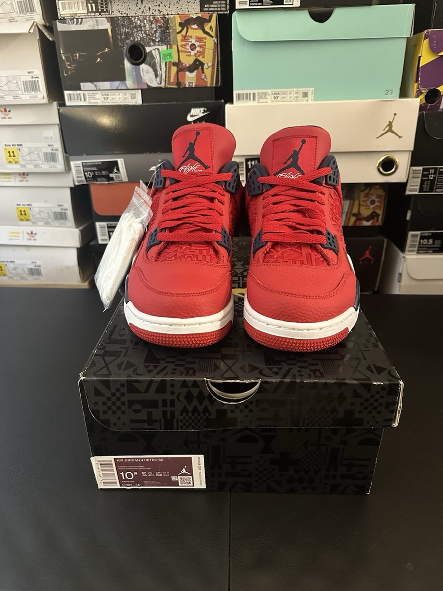 Size 10.5 - Air Jordan 4 Retro FIBA for sale online | eBay