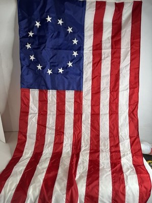 Vintage NRA Second Amendment Task Force 13 Star American Flag Annin Nyl-Glo 3x5