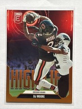 DJ MOORE 2025 DONRUSS ELITE HIGH LIFE FOOTBALL ORANGE BEARS /199 Q2277