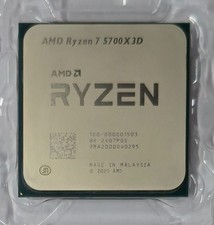 AMD Ryzen 7 5700X3D Desktop CPU Processor 3.0GHz, 8-Core, 16-Thread, AM4 Socket