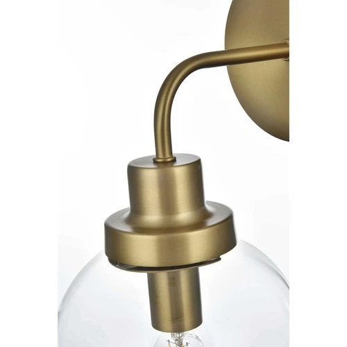 Living District LD7031W8SG Hanson Bathroom Vanity Light Satin Gold - Picture 6 of 8