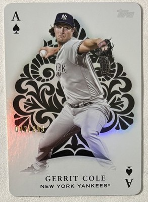2023 Topps Series 1 - All Aces Gerrit Cole #AA-9 Black /299