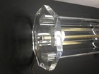 Vintage Lucite Clear Acrylic Mid Century Modern Table Lamp with no shade — photo 5