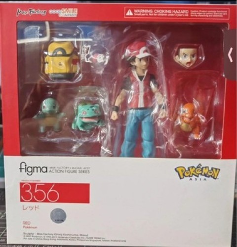 Good Smile Company Figma Pokemon Red Action Figure for sale