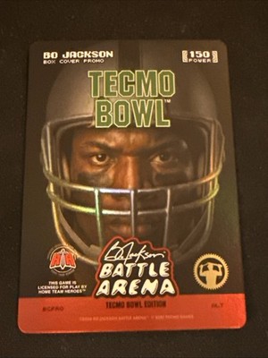 2026 Bo Jackson Battle Arena Tecmo Bowl National NSCC Box Cover Promo Alt Art