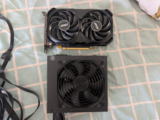 MSI NVIDIA GeForce RTX 4060 Gaming GDDR6 Graphics Card + Power Supply