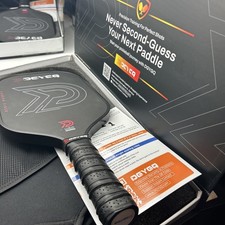 NEW - DGYGQ - T700-EG01 RAW CARBON FIBER - PICKLEBALL PADDLE