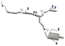 For GMC Acadia 2013 2015 2016 3.6L Resonator Pipe Dual Muffler Exhaust System