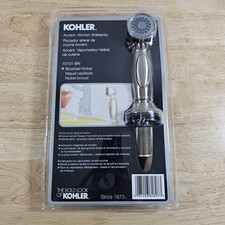   Kohler Accent Kitchen Side Spray Brushed Nickel One Touch Side Faucet Sprayer