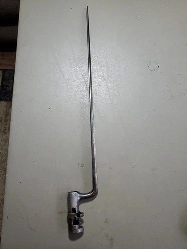 Civil War US Springfield  1816 Flintlock Musket Rifle  M1816 Socket Bayonet