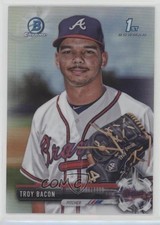 2017 Bowman Draft Chrome Refractor Troy Bacon #BDC-93 0w8