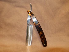 Heinr Boker & Co Silver Steel 6/8 Straight Razor Solingen Germany