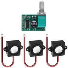 QCCAN 3pcs 3 Watt 8 Ohm Single Cavity Mini Speaker Full-Range Cavity Mobile Port