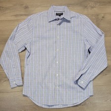 Banana Republic Shirt Men Medium Blue Classiccore Preppy Work Career Casual