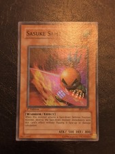 Yu-Gi-Oh! SUPER RARE CARD SASUKE SAMURAI PGD-015 1ST LP