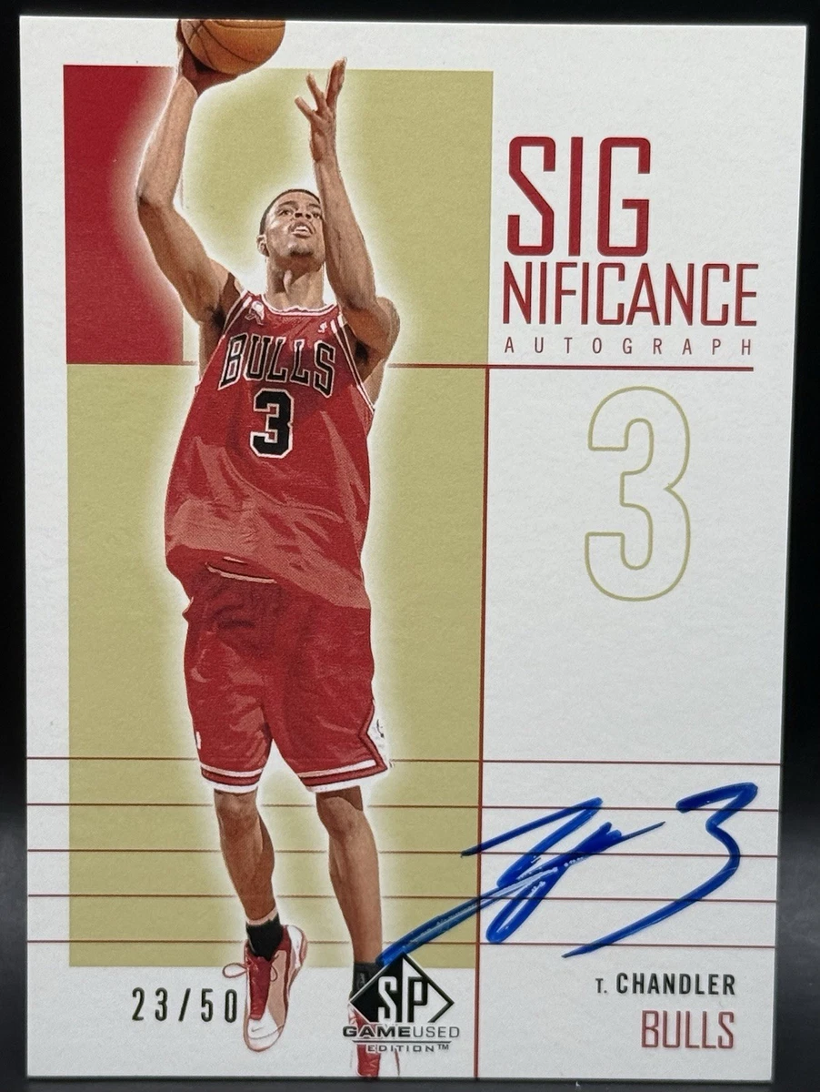 Tyson Chandler Basketball Autographed Sports Trading Cards