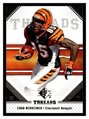 Chad Ochocinco #17 2009 SP Threads Cincinnati Bengals