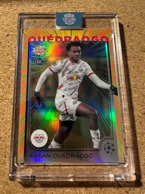 Assan Oedraogo Radiating Rookies Casehit RC RR-8 Topps Chrome UCC 2026 Leipzig