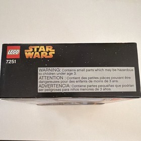 LEGO Star Wars 7251 Darth Vader Transformation 2005 Anakin & Vader crease on box