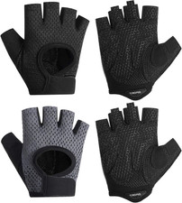 Adjustable Weight Lifting Gloves for Men  Women - Full Palm Protection