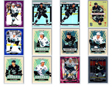 TEAM LOT - SEATTLE KRAKEN HOCKEY 12 Cards NHL Rookie Purple Retro Platinum