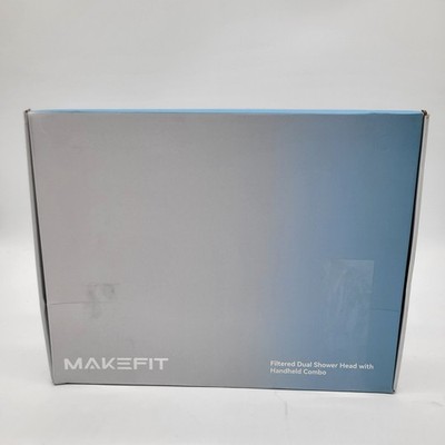 Makefit Filtered Dual Shower Head With Handheld Combo Model DSSJ781