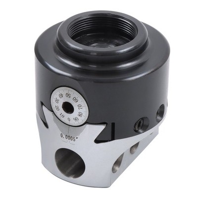 3'' Precision Boring Head 0.001'' Adjustment Radius with 1-1/2-18 Thread