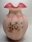 Fenton Rosalene Satin 7.5 Inch Vase - Signed
