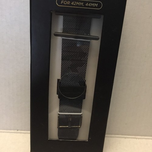 NEW American Exchange Mens Rubber Watch Strap Compatible w/ 42mm 44mm Apple - Photo 4 sur 7