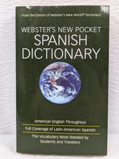 Websters - New Pocket Spanish Dictionary - Pa...