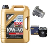 MotoröL Filter Set 10W-40 5 Liter + ÖLablassschraube FüR Dacia Logan Ii 1.5 Dci