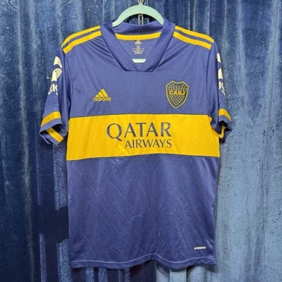 博卡青年尺寸M 国际俱乐部足球球迷球衣| eBay